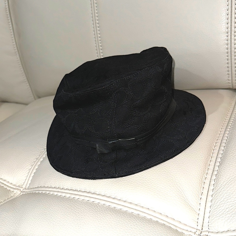 Coach Black Vintage Bucket Hat